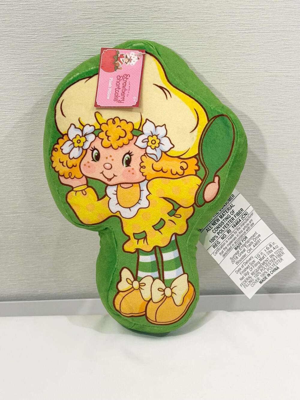 Strawberry Shortcake Lemon Meringue 10" Plush Pillow